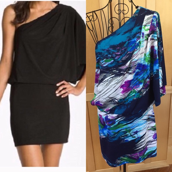 jessica simpson one shoulder dress